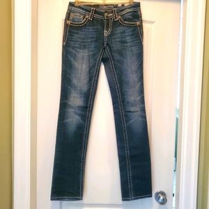 Miss Me Strait Leg Jean's size 26